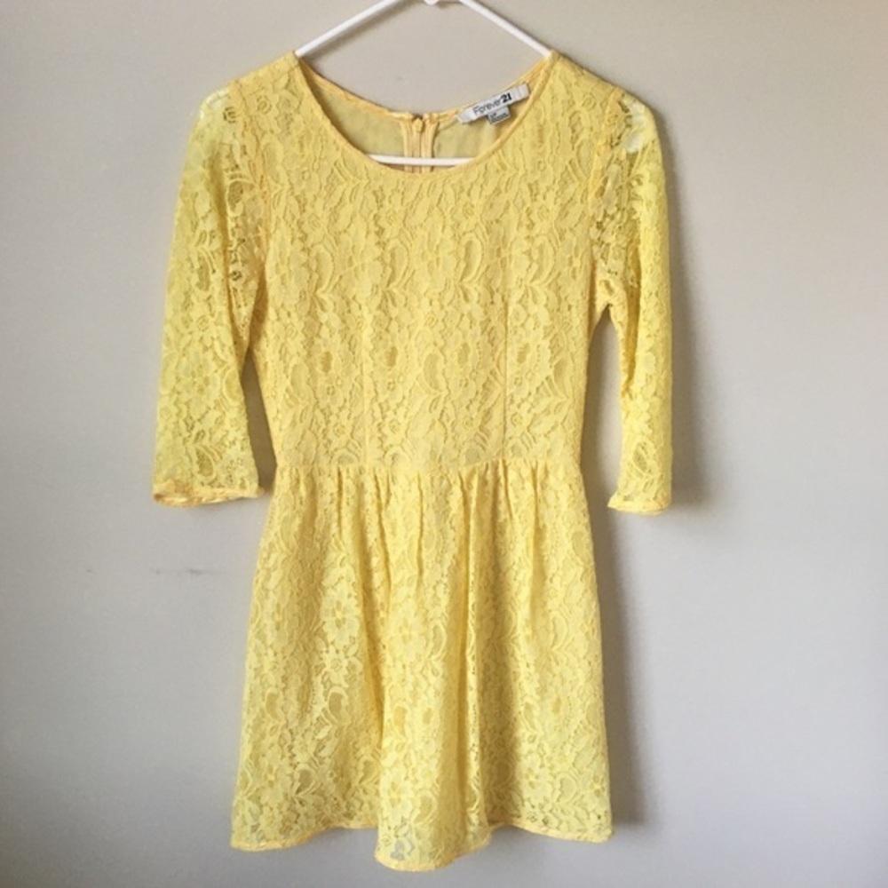 Lace 3/4 Sleeve‎ Dress